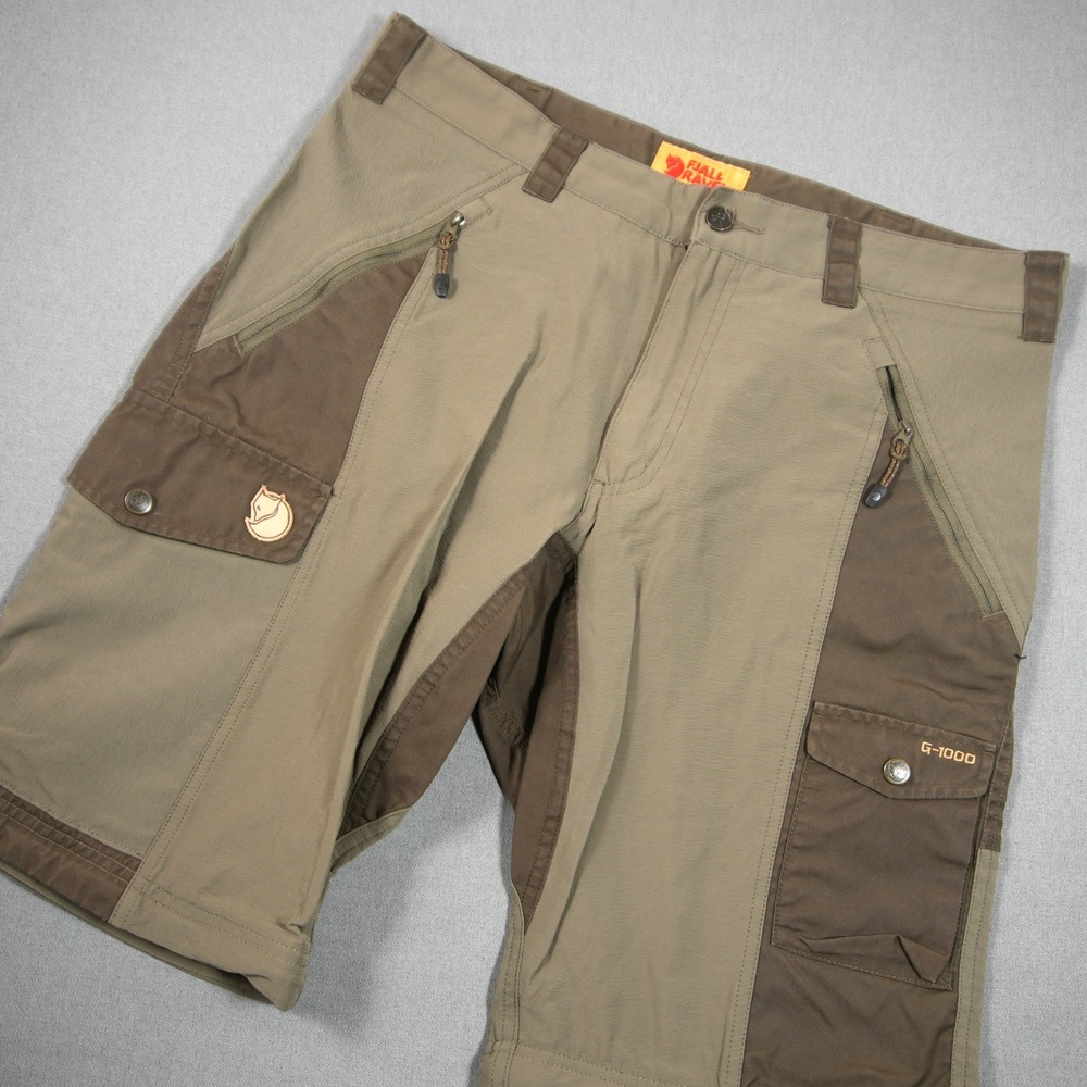 Fjallraven Abisko Zip Off G-1000 Regular Low Men 34 (Shorts Only) Treking Travel
